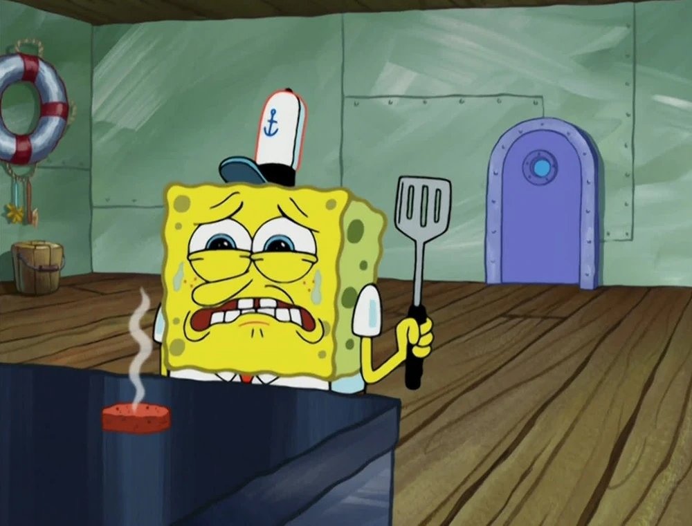 ArtofSpongeBob2's tweet photo. Unique aesthetic: the grill being on the wrong side of the kitchen https://t.co/JeYSAD1uRG