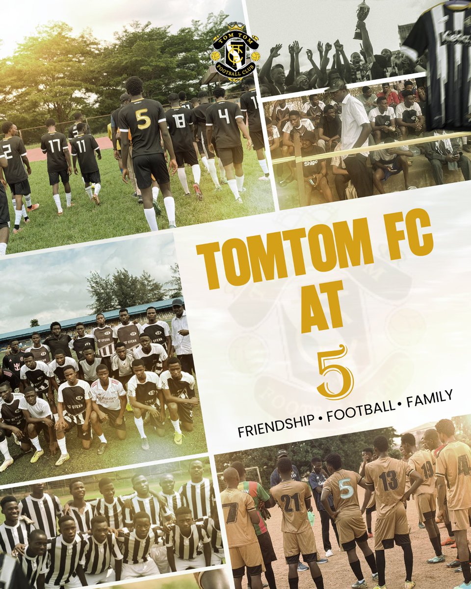 tomtomfc_'s tweet photo. Built on Friendship. Driven by Football. United as Family.

— Here's to the journey so far, and many chapters to come 🥂.

Happy 5th Anniversary, TOMTOM FC! 🖤🤍🧡 https://t.co/cKpQS5WTVL