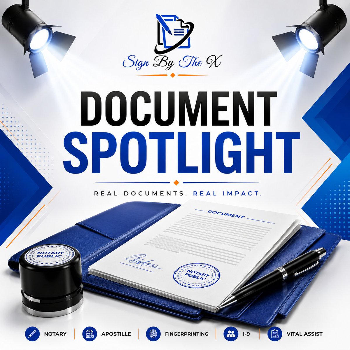 SignByTheX's tweet photo. 📄 Document Spotlight

A Power of Attorney helps ensure someone you trust can act on your behalf when needed.

Planning ahead starts with the right documents.

#EstatePlanning #Notary #RichmondVA #SignByTheX https://t.co/PhG2rwBJa4