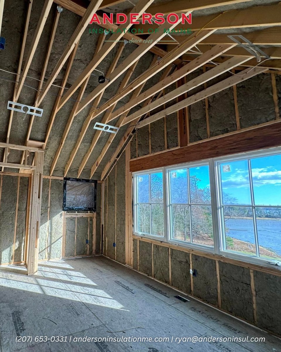 AndersonInsulME's tweet photo. Fiberglass batt insulation remains one of the most popular choices for homeowners looking to improve their energy efficiency. Whether you're working on a new build or upgrading an under-insulated attic, our team provides expert installation you can rely on. https://t.co/JDdSGT4CRE