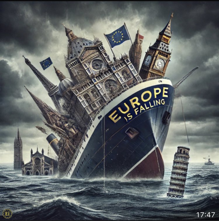Neccccy's tweet photo. Europe needs to wake up immediately!

Do you agree? https://t.co/8CXfZbT2s1