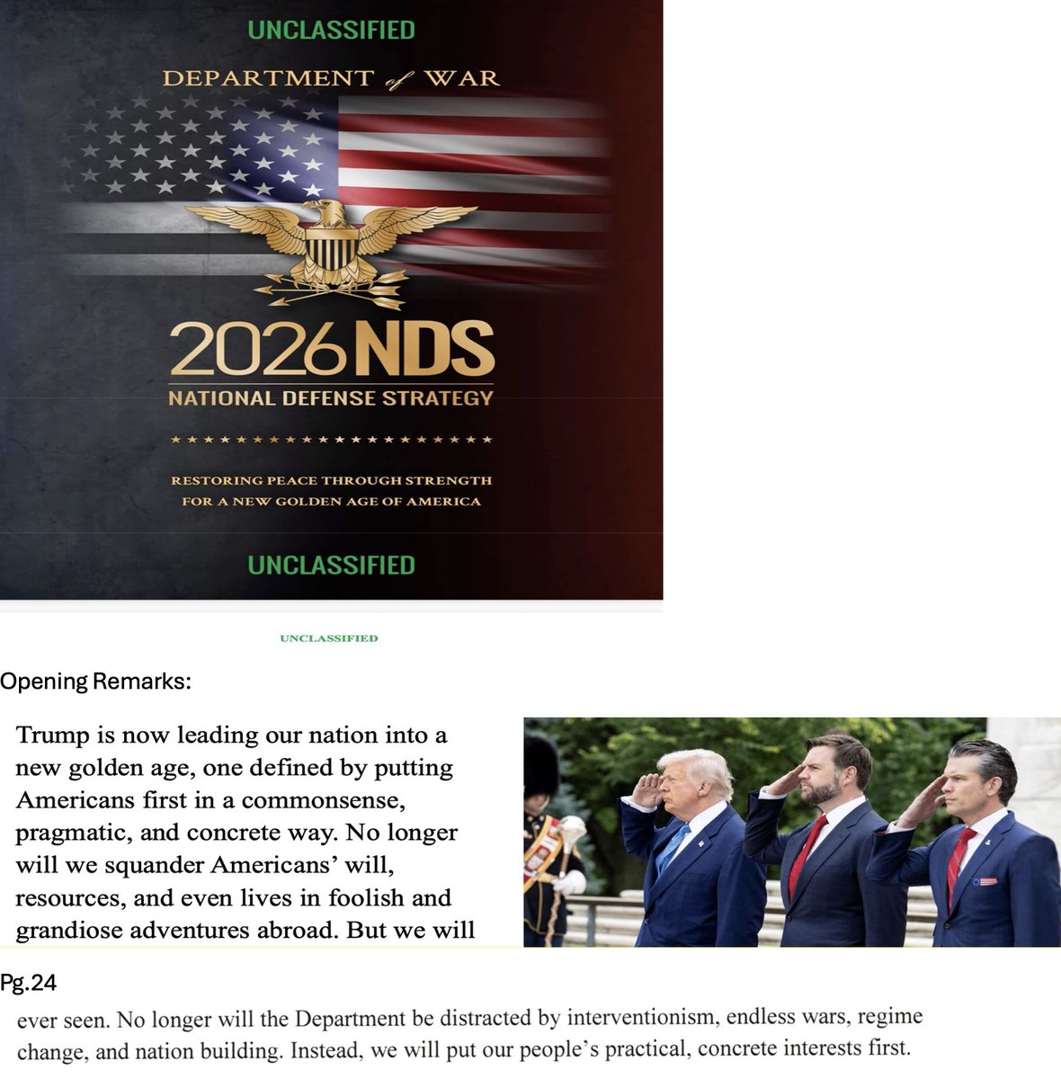 BostickRodrick's tweet photo. Looks like the 2026 National Defense Strategy is going exactly as planned......right?  #IranWar #Trump https://t.co/gXtjZsoJQA