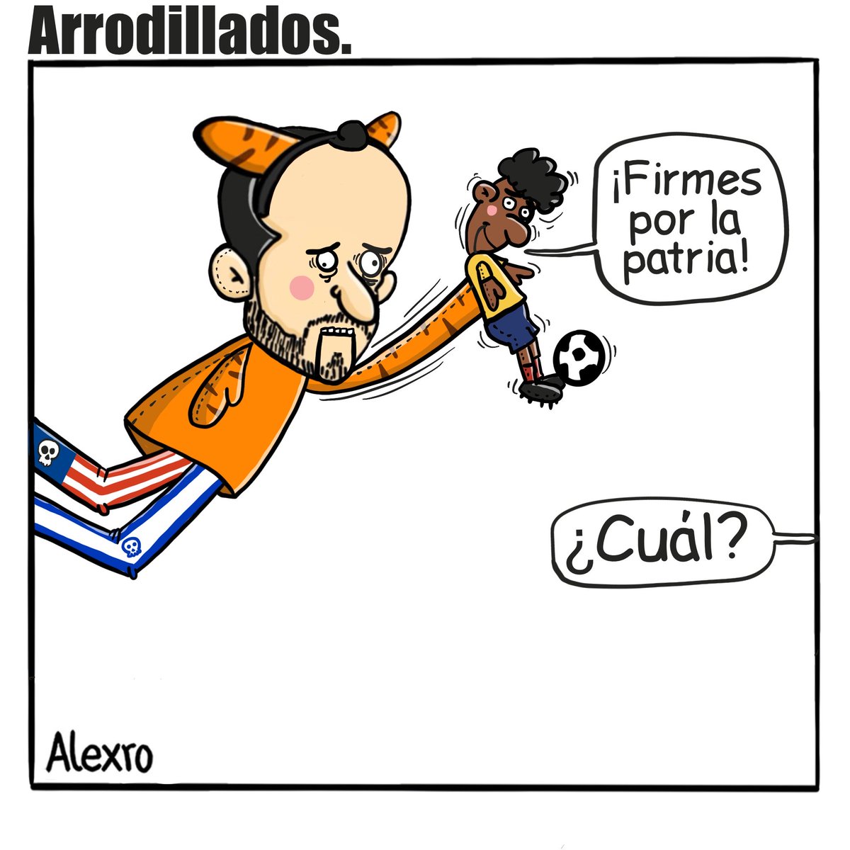 Alexrolapiz1's tweet photo. Arrodillados. ⚽️ https://t.co/vCoTg4hL5y