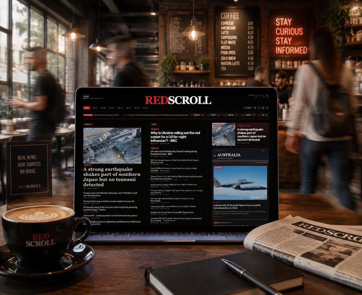 redscrollers's tweet photo. The news from everywhere. At once.
---
📰 Stories from trusted publishers
🚨 Signal™ highlights what matters most
🌎 World, AI, Business, Science, Crypto &amp; more
---
Stay informed without the endless site switching.
https://t.co/cJQ0T3VDOh https://t.co/bmpYLu5s4P