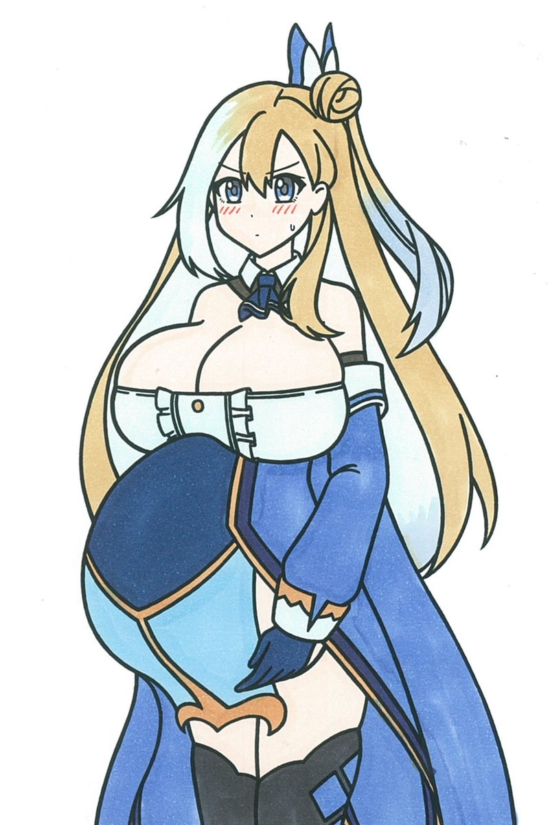 maitogaintake's tweet photo. @aratame_w エリカ・エトワールのボテ腹妊娠姿を描いてみました❤ https://t.co/wKfrkWNXMd