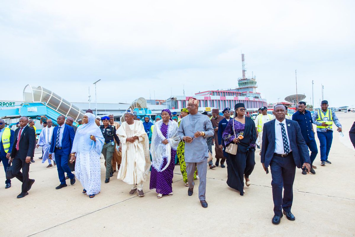 FAAN_Official's tweet photo. KANO’S AVIATION INFRASTRUCTURE GETS A MAJOR BOOST  The Federal Airports Authority of Nigeria (FAAN) has commissioned the newly upgraded Dankabo Domestic Terminal at Mallam Aminu Kano International Airport (MAKIA) another significant milestone in Nigeria’s airport modernisation journey.  The upgraded terminal features enhanced baggage handling, modern check-in facilities, improved passenger lounges, upgraded air-conditioning systems and other critical infrastructure, delivering a more seamless and world-class passenger experience.  

Speaking at the commissioning, FAAN MD/CE, Mrs Olubunmi Kuku, reaffirmed the Authority’s commitment to transforming airport infrastructure and elevating passenger experience across Nigeria.  The Honourable Minister of Aviation and Aerospace Development,@fkeyamo, SAN, announced the Federal Government’s approval of ₦46 billion for the rehabilitation of MAKIA’s primary and secondary runways, further strengthening Kano’s position as a strategic aviation gateway to Northern Nigeria.  

Also speaking at the ceremony, the Chairman of the FAAN Board of Directors, Dr Abdullahi Umar Ganduje, described the project as a demonstration of the Federal Government’s commitment to infrastructure renewal under President Bola Ahmed Tinubu’s Renewed Hope Agenda. He commended the Ministry and FAAN Management for delivering projects that strengthen aviation and support economic growth.  

#FAAN #MAKIA #Kano