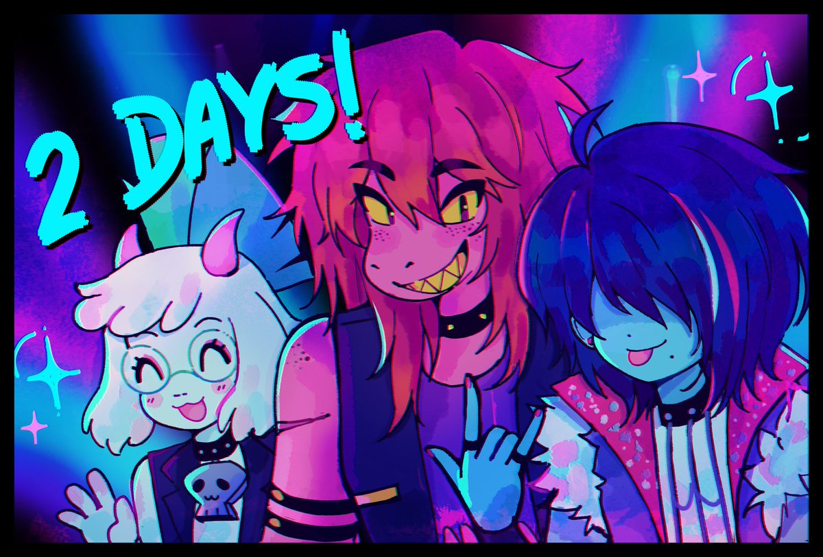 letsrockzine's tweet photo. 2 DAYS UNTIL PREORDERS OPEN!! 🥁🎶💥

#DELTARUNE https://t.co/UnypNBL918