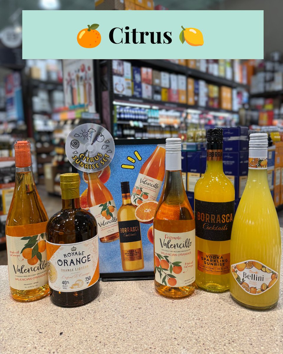 TotalWine's tweet photo. ☀️ Summer is all about sunshine, good company, and great flavors.

So we're curious... what's your favorite flavor to sip this time of year? 🍹

🍑 Peach
💛 Passionfruit
🍋 Citrus
🌶️ A little heat &amp; spice

Or is there another summer flavor you love? Tell us below! 👇 https://t.co/HWkXHF2m3L