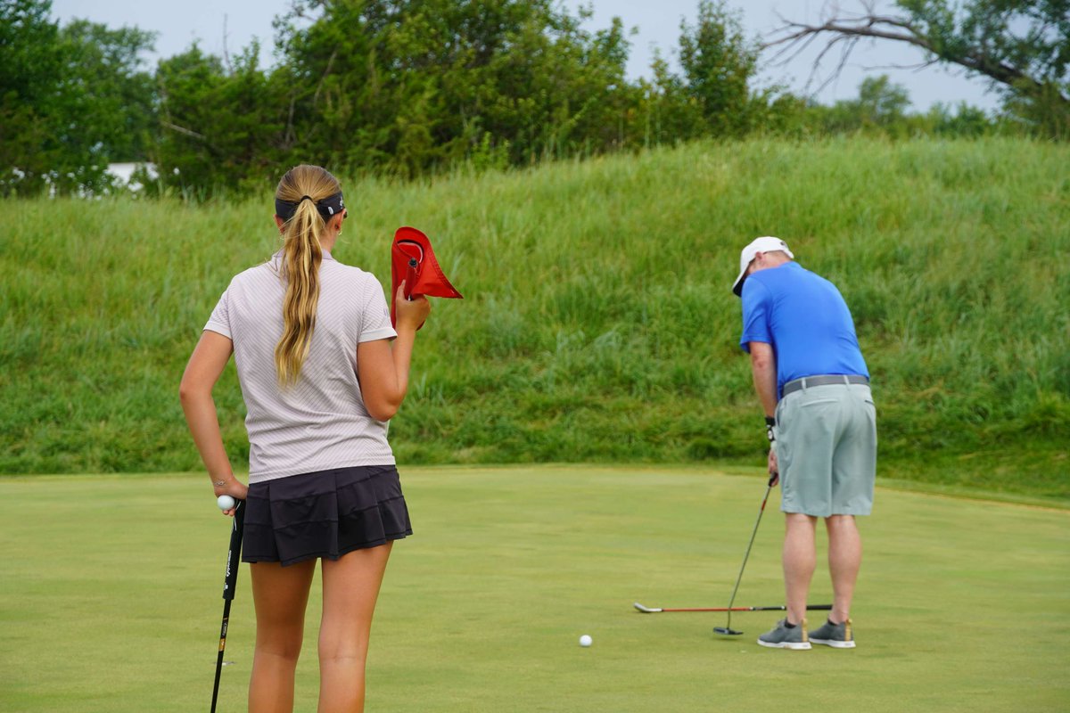 AJGAGolf's tweet photo. Rocking out 🕺

The #WichitaJr Junior-Am teams are out showing off their skills! https://t.co/wJt2bMgCWI