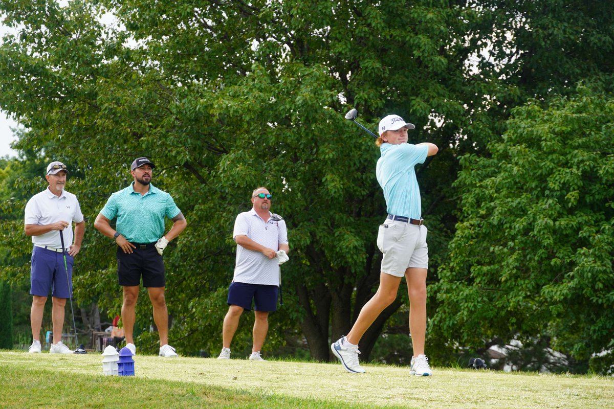 AJGAGolf's tweet photo. Rocking out 🕺

The #WichitaJr Junior-Am teams are out showing off their skills! https://t.co/wJt2bMgCWI