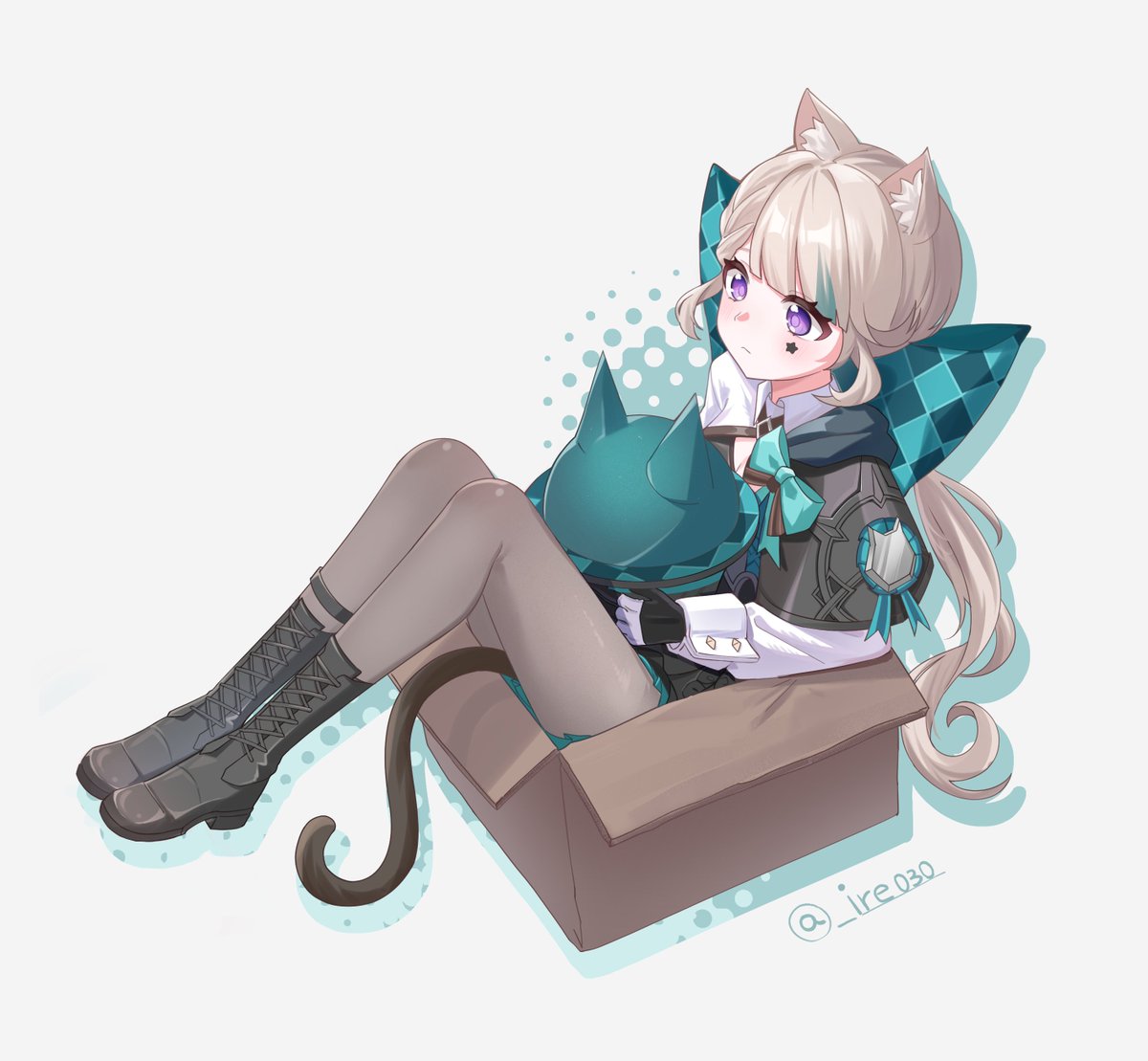 _ire030's tweet photo. #原神 #GenshinImpact #Lynette 
🐱📦 https://t.co/HzU3OZIdLU