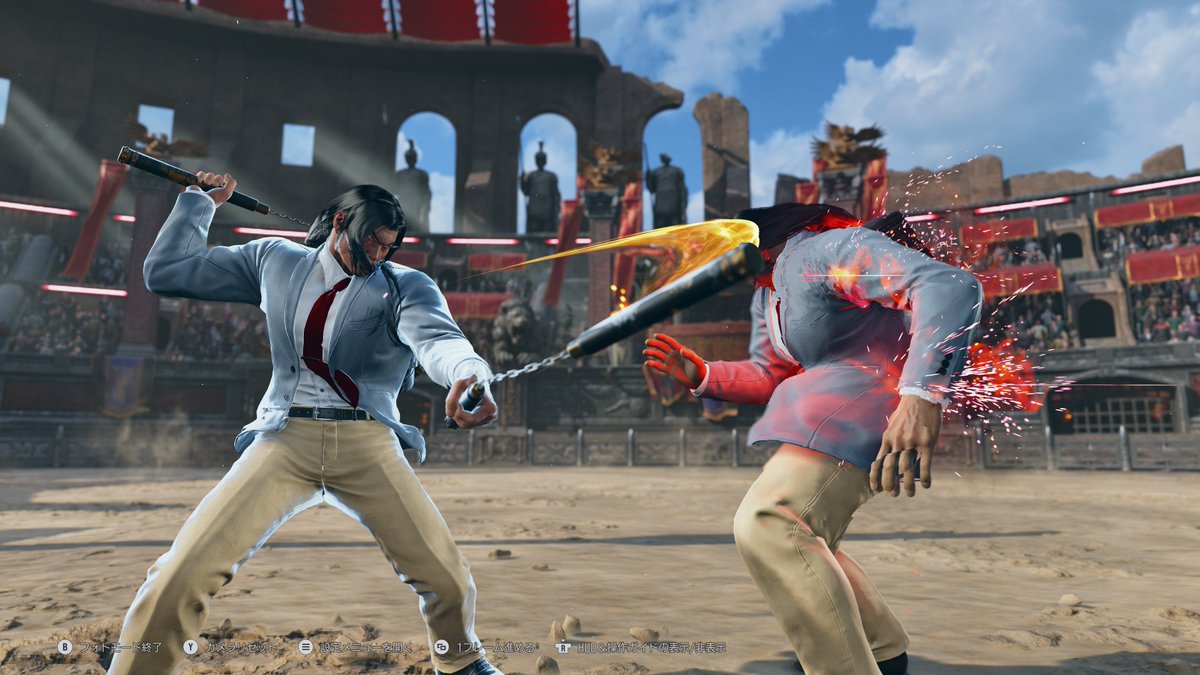 kai_kg_marduk's tweet photo. #Tekken8Customize #金八先生
人と言う字はぁ~ヌンチャクでぇ~殴っときゃぁ良いんです~!! https://t.co/ZtC64FQPS0