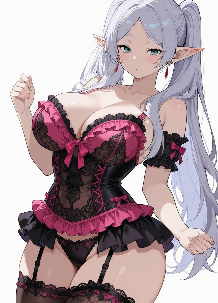 SOSOfreesec's tweet photo. sexy lingerie ❤︎
#フリーレン #frieren https://t.co/1W2ouV3MhT