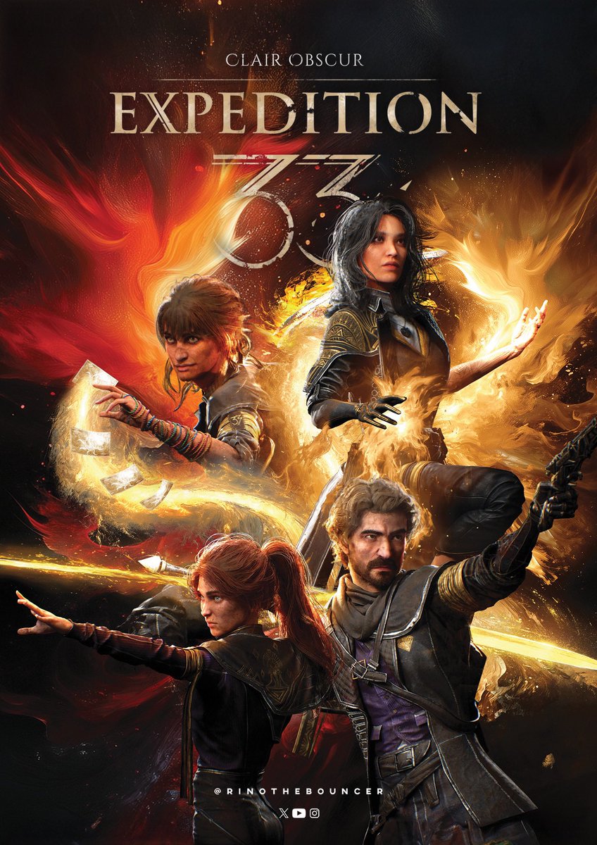 RinoTheBouncer's tweet photo. Clair Obscur: Expedition 33 developers made a statement expressing disappointment in ending of physical disc production🚀

“Personally, I find it super sad... I mean, business-wise, I can understand why it may make sense, but I think in terms of the artistry of video games, it’s a sad decision.”

—Guillaume Broche, Sandfall Interactive CEO & Creative Director

Much respect🫡 
NO DISC 💿 NO BUY