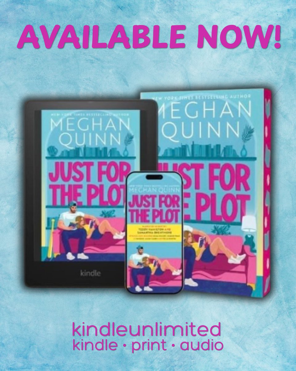 redcheeksreads's tweet photo. JUST FOR THE PLOT, a new #agegap, forbidden #baseballromance from #MeghanQuinn, is #LIVE! An excerpt and my 5💋 review are on the blog! ~Danielle
EXCERPT https://t.co/5mwNINgwqX
REVIEW https://t.co/Jh32q8hGbp
BUY https://t.co/kIFX0OsJlM
#teammq #readbloom https://t.co/pDZO4CLWjS