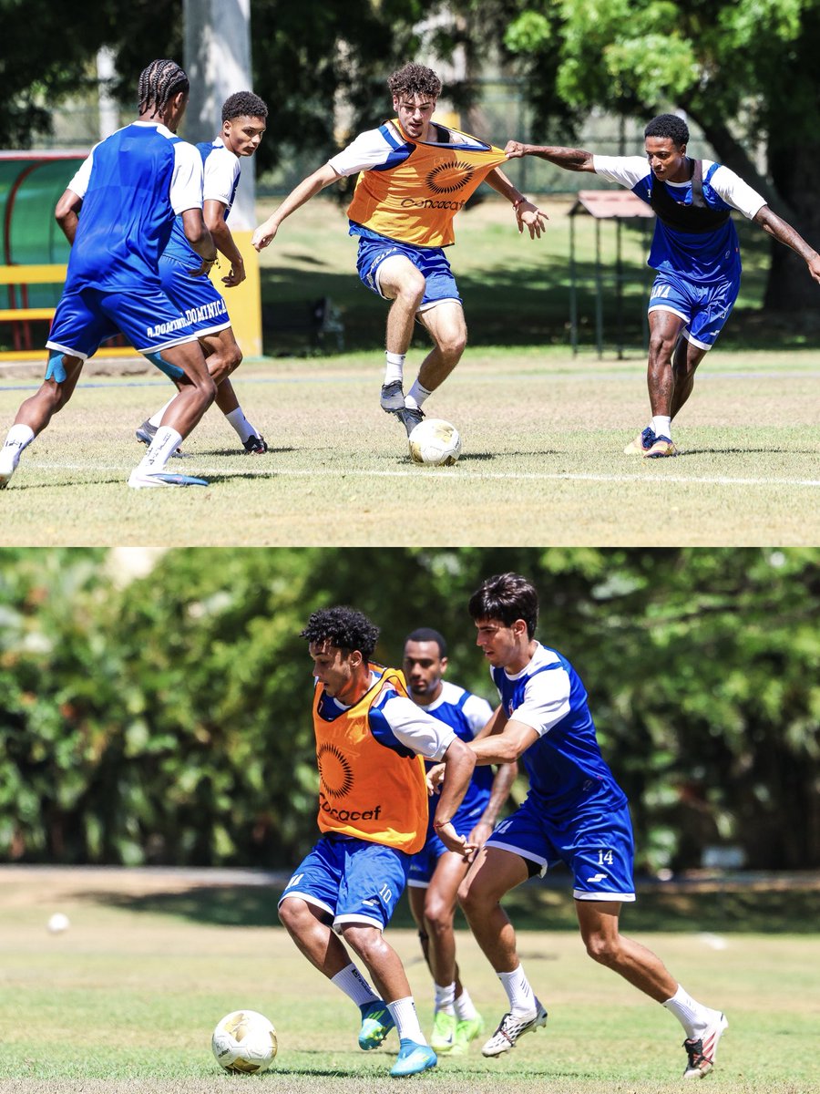 sedofutbol's tweet photo. Nuestra categoría masculina ya se encuentra en Santiago para los próximos compromisos en los Juegos Centroamericanos y del Caribe 2026 🙌🏻🇩🇴❤️ https://t.co/ZAPBRr7N89