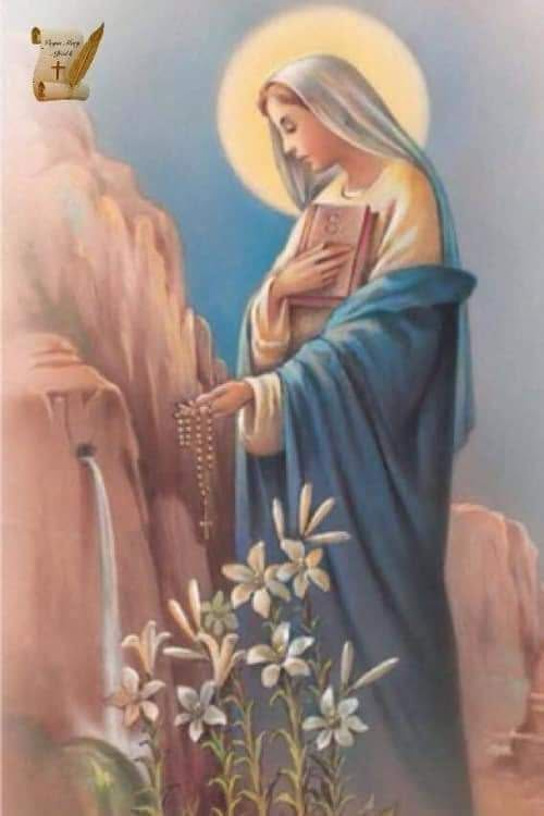 unseglar's tweet photo. "La práctica del Santo Rosario es grande, sublime Y divina. El Cielo nos la ha dado para convertir a los pecadores más endurecidos Y a los herejes más obstinados".

San Luis María Grignion de Montfort. † https://t.co/aW0gzmOddY