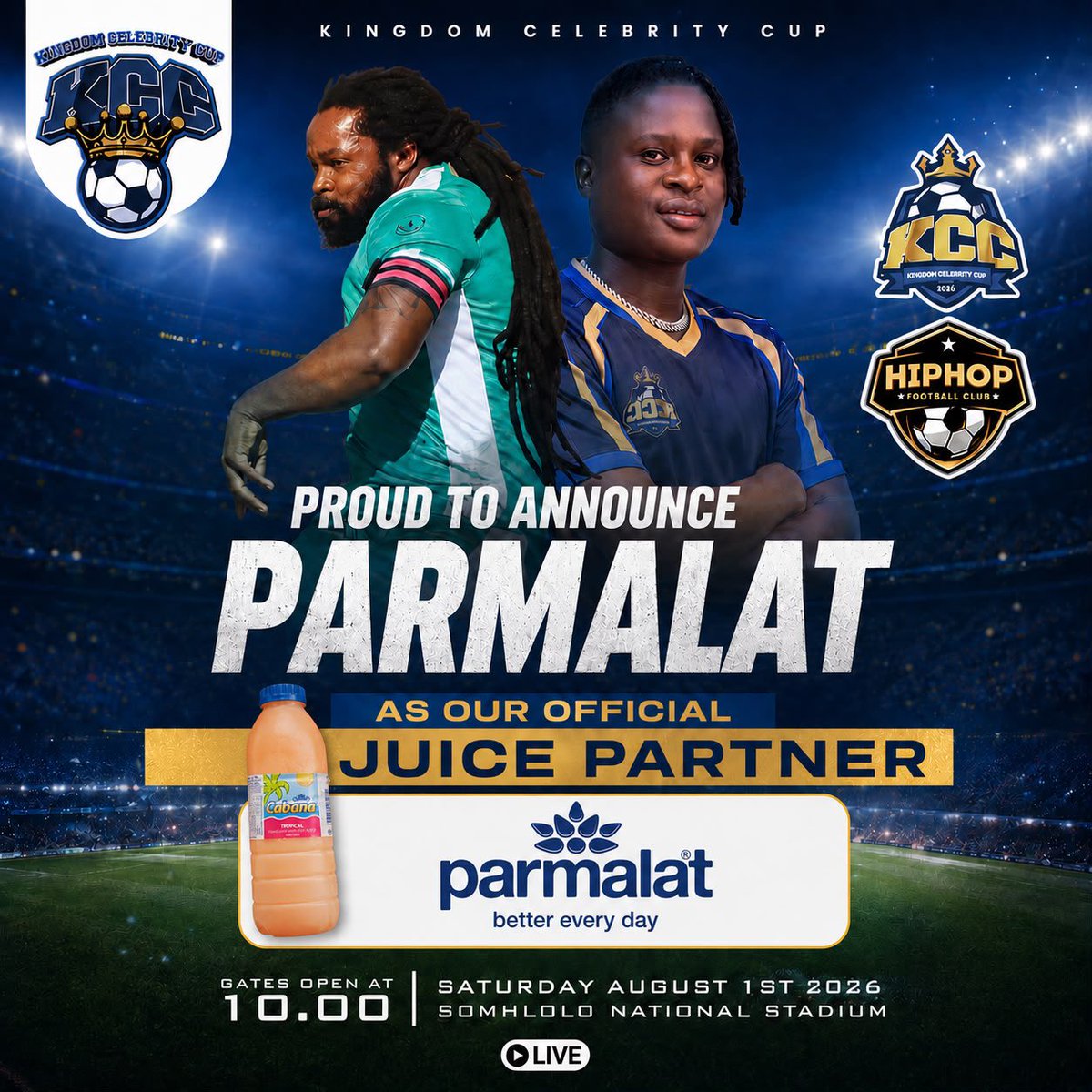 DJ1D_SD's tweet photo. Somhlolo Stadium this Saturday https://t.co/Brkhpu8wEb