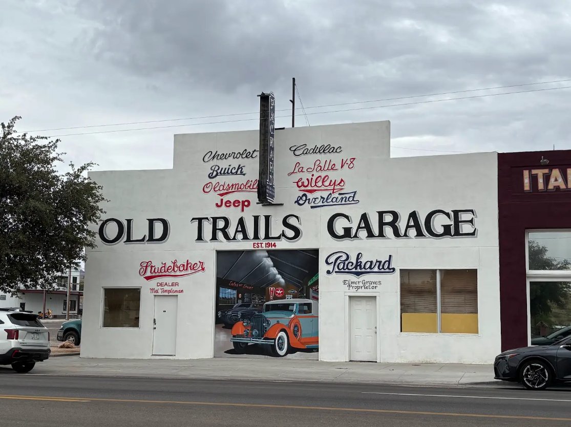 Then and now: Route 66 Old Trails Garage and Store This