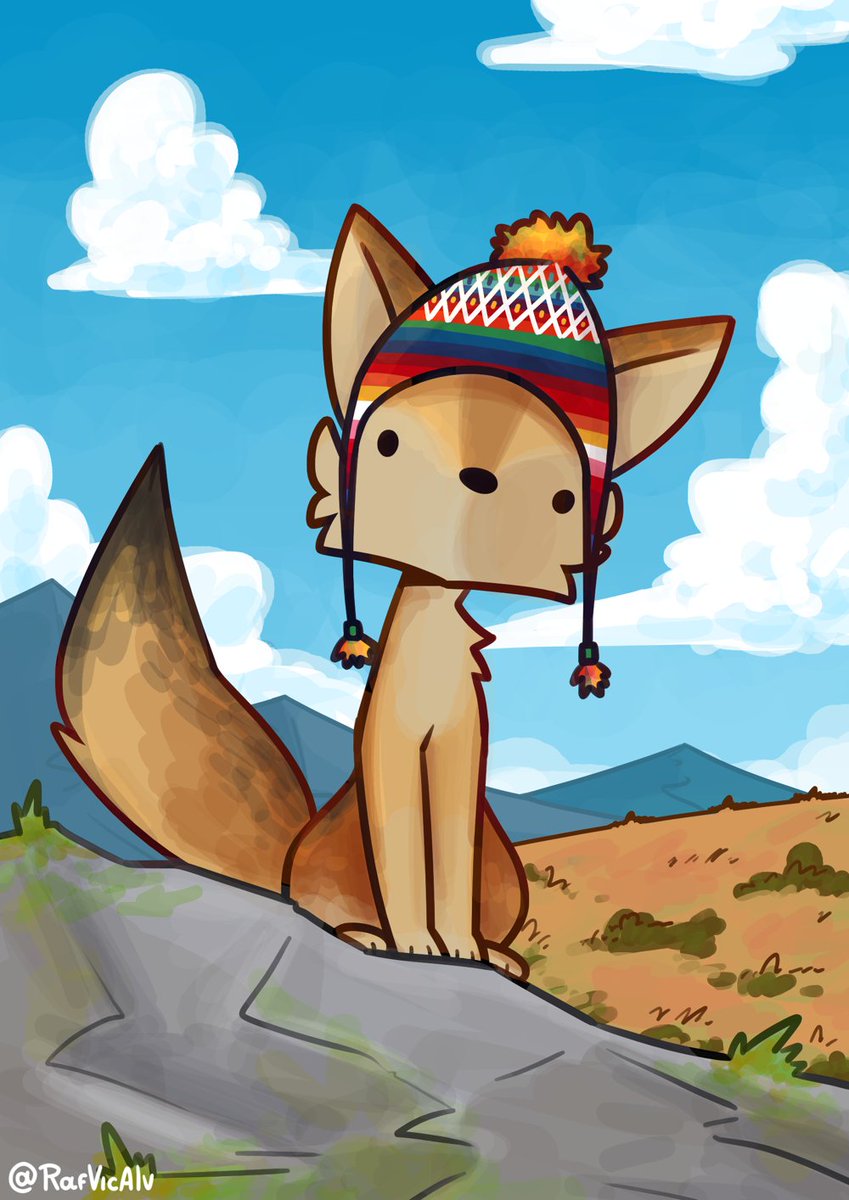 RafVicAlv's tweet photo. El zorrito andino les desea un feliz día de la independencia
¡VIVA EL PERÚ! 🦊🇵🇪🇵🇪🇵🇪♥️ https://t.co/15gz9VzYrh
