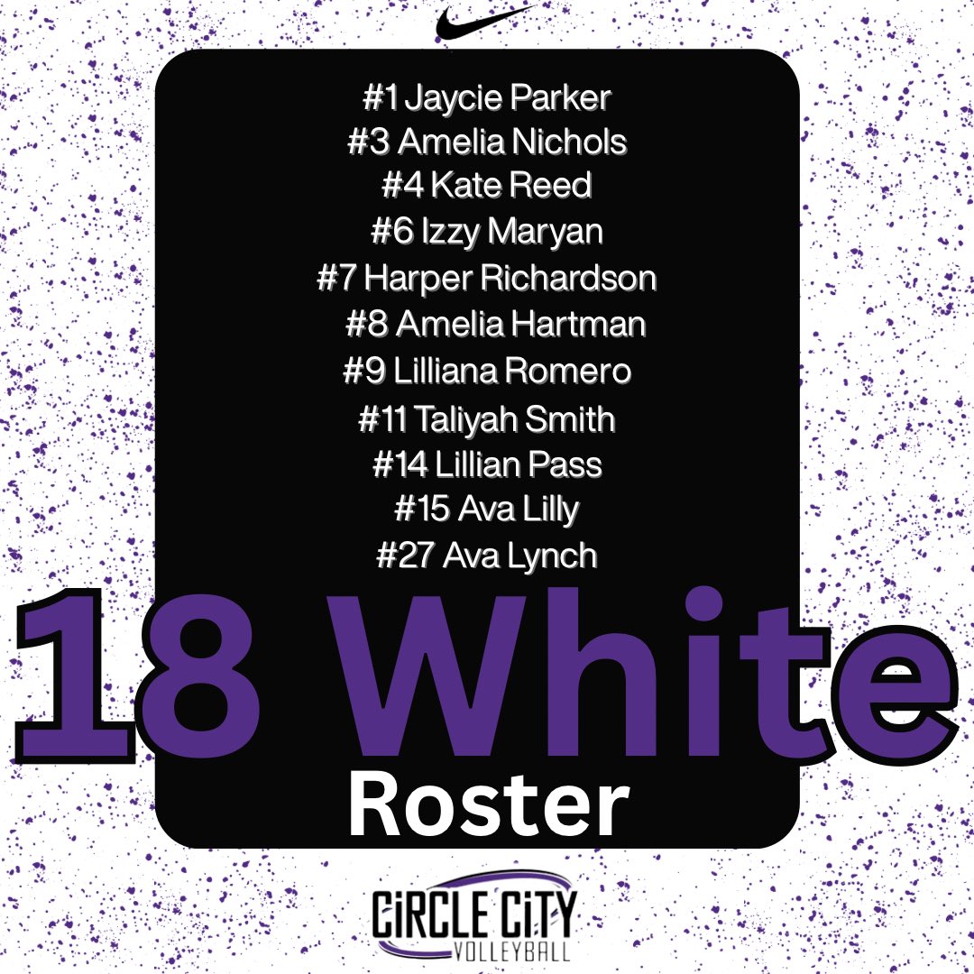 circlecityvbc's tweet photo. Introducing our 18’s rosters for the upcoming club season! 🔥 We can’t wait to get the season underway and see all of these teams have amazing seasons! 🤩 #CircleCityElite https://t.co/ZOJtbxiBZZ
