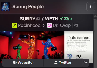 BunnypeopleRH's tweet photo. $BUNNY Dex Paid

https://t.co/a3cSZiiKli https://t.co/VvNPKcRGHW