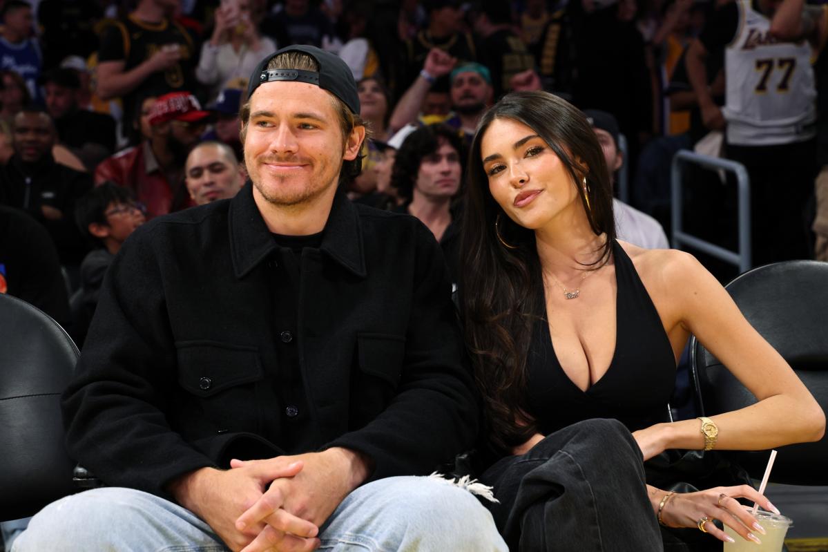 nypost's tweet photo. Justin Herbert, Madison Beer get engaged after whirlwind romance https://t.co/R2rwTHXcEg https://t.co/VxIgIkEPwI