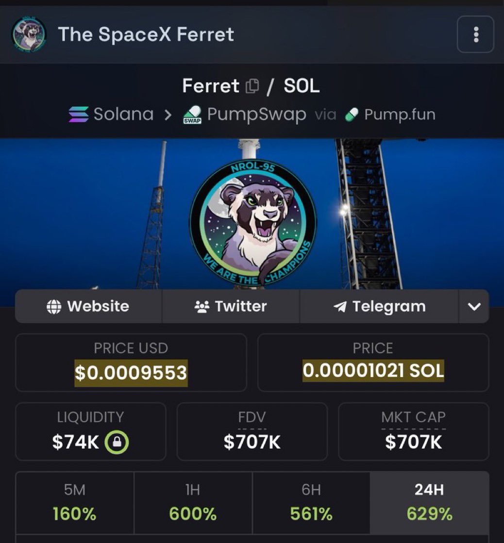 mafiia70's tweet photo. 14x
$FERRET

HXuinymFnfjaiM4LkaFDLvvQ4a1WL5qoupdyUGtJpump https://t.co/TPyVdoR74G