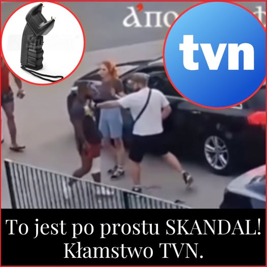 Darekbrzoza's tweet photo. Nikt nie popiera przemocy, ale to, co robi TVN, zaczyna być po prostu skandaliczne. To nie przystoi najtańszemu tabloidowi, a co dopiero stacji, która uważa się za moralny drogowskaz.
Wczoraj w wieczornym paśmie informacyjnym TVN kilkukrotnie można było usłyszeć, że para Ukraińców z Wrocławia została rażona paralizatorem. To jest kłamstwo i manipulacja! Dlaczego?
Bo to Ukrainiec miał paralizator i użył go na samym początku spięcia, dokładnie w momencie pokazanym na zdjęciu. Gdy mężczyzna zbliżył się do Ukraińca, ten poraził go w okolicę górnej części klatki piersiowej. I teraz – UWAGA – dopiero po tym doszło do bijatyki!
Przemoc to przemoc, ale to zasadniczo zmienia opis sytuacji. Po dokładnym przeanalizowaniu filmiku sam opis (bez wideo) wygląda tak: w sklepie doszło do sprzeczki, następnie na parkingu mężczyzna podszedł do Ukraińca, a ten raził go paralizatorem. Wtedy wywiązała się bijatyka. Polacy paralizatora nie używali, przynajmniej nie wynika to z żadnego nagrania, a TVN podał taką informację!
Zresztą bądźmy poważni, czy ktokolwiek przy zdrowych zmysłach myśli, że ci trzej kolesie, hardkorowcy, noszą ze sobą paralizator do obrony osobistej? To trzeba być TVN-owskim lemingiem.
Dodam, że WP podało informację, że to matka ofiary mówi o użyciu paralizatora. TVN pominął jednak sformułowanie „matka ofiary twierdzi” i używa wprost "byli rażeni paralizatorem" – to zwykła manipulacja.
To, co zrobił w tym momencie TVN, zresztą nie po raz pierwszy, bo ostatnio np. zmienili tłumaczenie przemówienia D. Trumpa. To jest skandal. Dlaczego tym nie zajmuje się KRRiT? Mają pretensje do mediów społecznościowych, a sami kłamią.
Jak nie jest wstyd tym pseudodziennikarzom? Nie dość, że filmik jest udostępniany masowo przez Ukraińców w sieci z manipulacyjnymi opisami, to do tego nasza polska telewizja KŁAMIE🤥. Jeżeli KRRiT się tym nie zajmie, to my nie mamy państwa. Nie polecam oglądać TV...Tylko media społecznościowe" za Państwo Urzędnicze