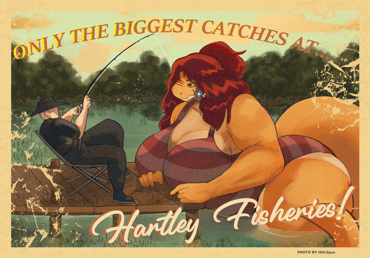 HOc2pus's tweet photo. One great catch!

Commission for @/deesgonstang https://t.co/ydqj8dsfdq