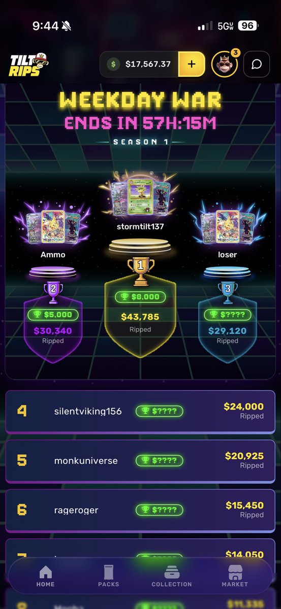 senortilt's tweet photo. GM. Some new stuff coming to our leaderboard later this wk 👀👀 https://t.co/Iycw5aJeav