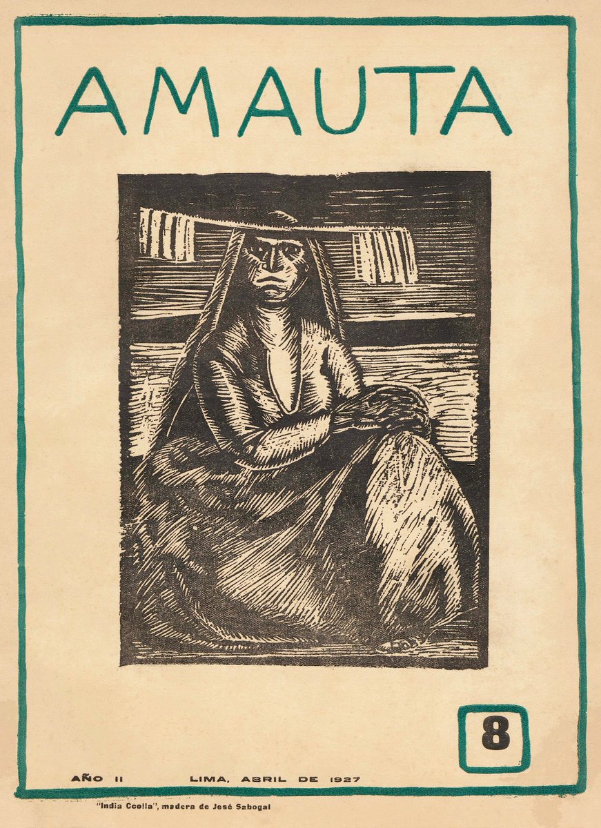 PublicDomainRev's tweet photo. Covers from Amauta, a Peruvian avant-garde literary magazine (1926–30): https://t.co/1jEOr9f7ss https://t.co/oQ6wrb1OcQ