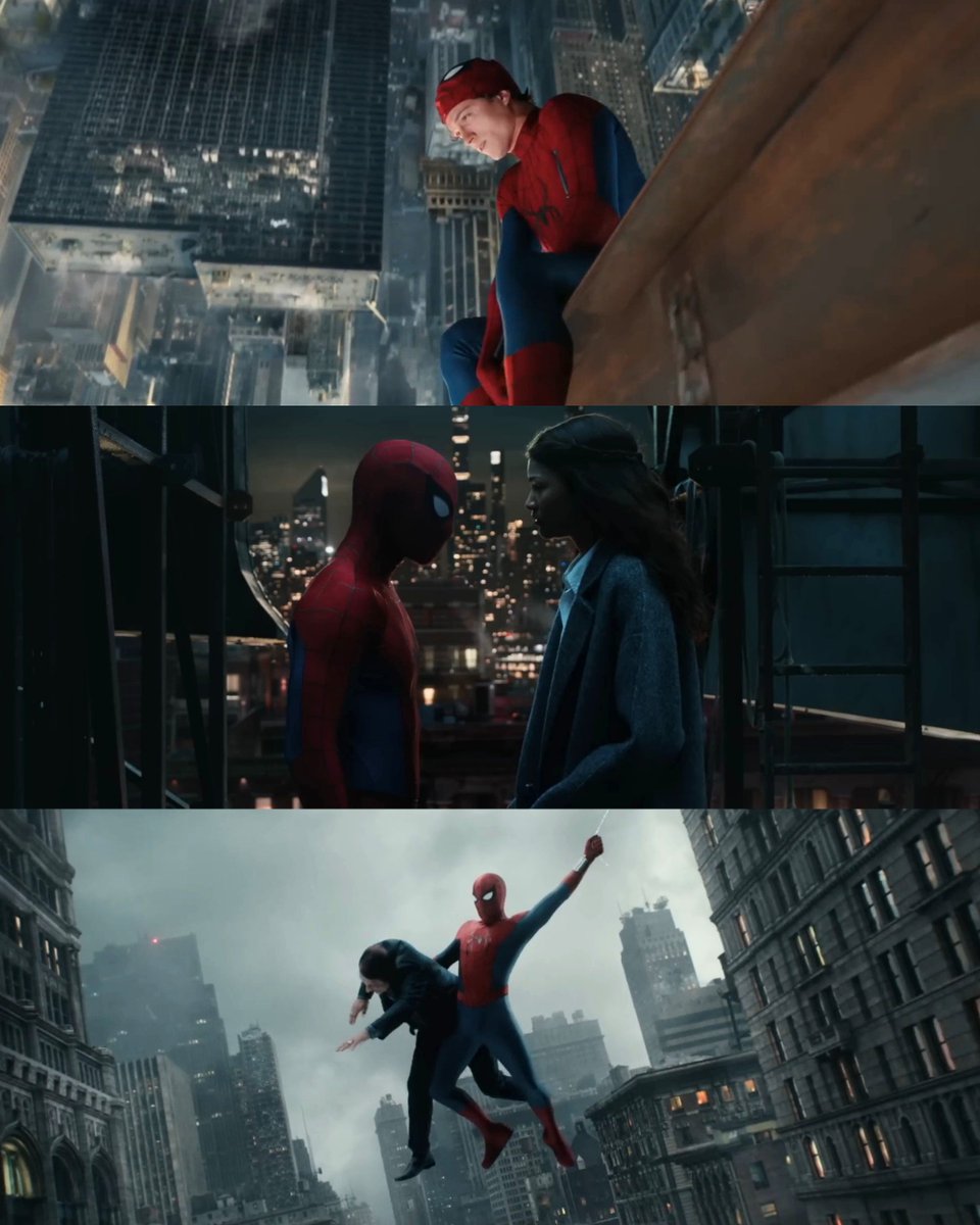 Cornettogod's tweet photo. Spider-Man Brand New Day - หนังสนุกมากเลย น่าจะชอบที่สุดของสไปดี้ทอมฮอลฯ แล้ว ให้ ranking 3 รองจาก spider-man 2 กับ into the spider-verse เลย

ชอบบรรยากาศซึมๆ เหงาๆ โดดเดี่ยวในเมืองใหญ่ ดูแล้วสงสารปีเตอร์มันจับใจเลย ปัญหาชีวิตตัวเองก็แก้ไม่ตก เลยเอาเวลาไปลงกับการแก้ปัญหาชาวบ้าน แถมชีวิตมันตัวคนเดียวมากๆ คุยกับใครไม่ได้เลย เพื่อนที่พอคุยได้ก็เป็นเจ้าหน้าที่ที่คุยผ่านโทรศัพท์อย่างเดียว เพื่อนอีกคนก็บ้าๆ คุยไม่รู้เรื่อง เอ่ะอะก็แก้ปัญหาด้วยการยิงคน รู้ตัวอีกที (อาจจะ) เป็นซึมเศร้าไปแล้ว

และที่สำคัญ Punisher PG-13 คือที่สุด ผมรักเขา เขาน่ารักมาก เป็นตัวละครที่ translate มาอยู่ในหนังคนอื่นแล้วดีเป็นอันดับต้นๆ ของมาร์เวลเลย ผมไม่อยากดู Doomdays ผมอยากดูไอ้แฟรงก์กับปีเตอร์มันทะเลาะกันอีก 3 ชั่วโมง ให้ผมได้มั้ยครับมาแวว