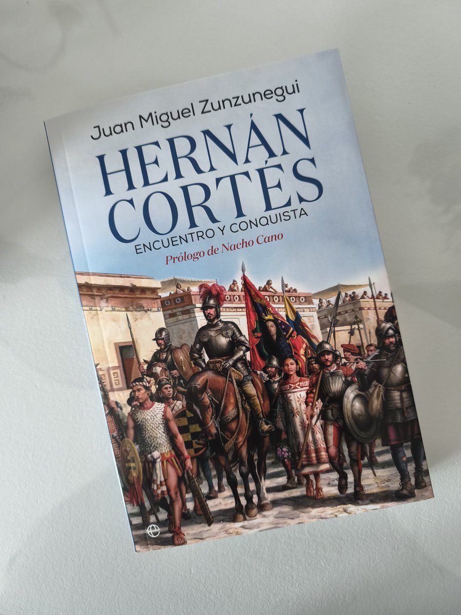 alcamce's tweet photo. Magnífico libro. Zunzunegui nos sumerje en un estudio muy interesante sobre Hernan Cortés y la época que le tocó vivir.Alguna palabra cuesta leer 😂😂 #muyrecomendable @JMZunzu @esferalibros #méxico #historia #españa https://t.co/3MSabQ0UPm