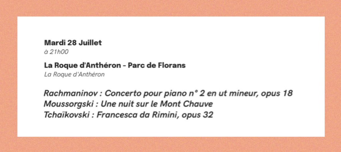 _auchan_'s tweet photo. 2026.7.28TUE 21:00(🇯🇵28:00) ラ・ロック＝ダンテロン🇫🇷：Florans Castle Park

今日はアルバムリリースに民王楽曲発表🇯🇵
そんな中ご本人はラ・ロック＝ダンテロン国際ピアノ音楽祭でラフマニノフ🇫🇷
振れ幅😄

今宵も美しい音色でお客様をうっとりさせちゃってくださーい✊🏻

＃角野隼斗 https://t.co/5DjrONwkrs