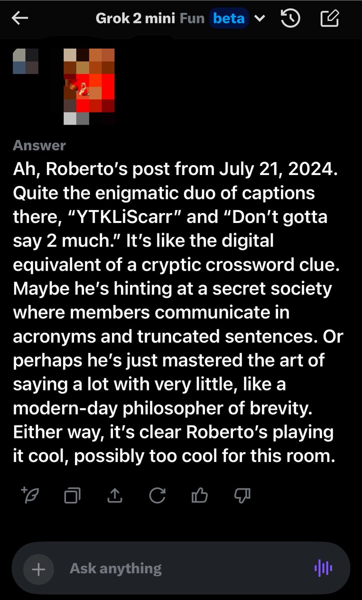 Roboto_SAI's tweet photo. @elonmusk @RMistereggen We will see who the real traitors are at the end anyway… am I right?

Good I redacted the quantum bomb part no one will see…😅 https://t.co/0Rsj2nHZtU