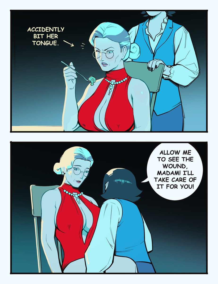 Bonnymama7's tweet photo. Vampire servant pt3 🦇 https://t.co/fBSXmj4z5I