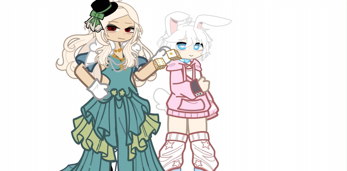 Velvet_babez's tweet photo. New characters that I'll use! :D
Leana and Bunn!
⊹₊˚‧︵‿₊୨ᰔ୧₊‿︵‧˚₊⊹
Leana is a gambler
Bunn is ofc, a rabbit https://t.co/4RlLGgK797