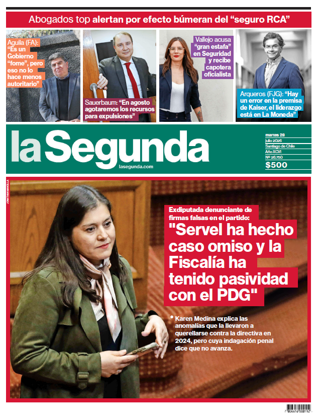 La_Segunda's tweet photo. PORTADA DE HOY
▶️ https://t.co/E62wfcQobn https://t.co/UT3275rqXL