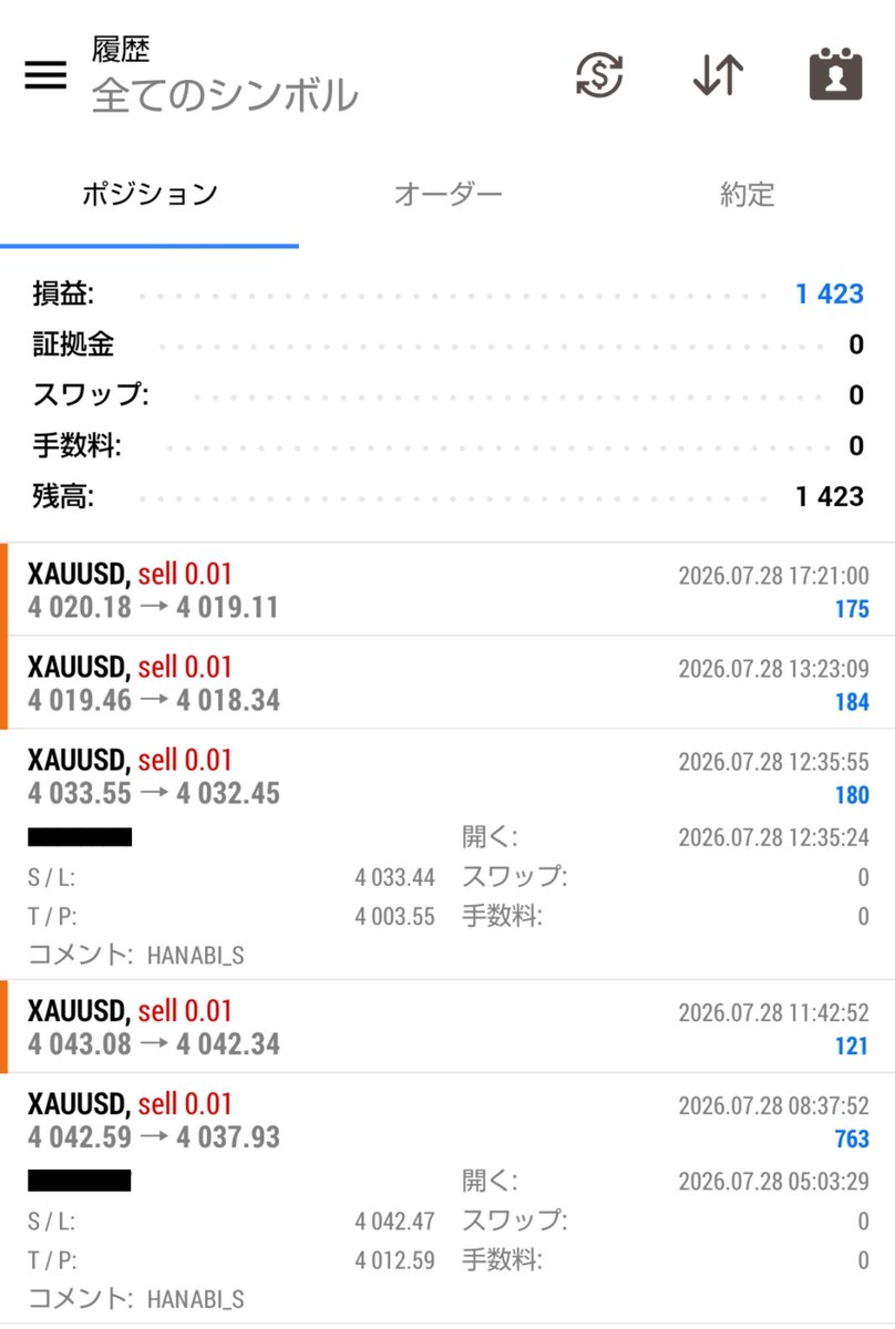 popro_fx's tweet photo. 単ポジ寄せ集めフォワード口座、ブローカー分けて3つ回してるんけど2口座は今日HANABI2回ポジってたわ。

みんなナマチンゲに慣れすぎてポジ持たないと不安になる謎の病に侵されてるけど、単ポジの良さを少しでも知ってもらえればと深夜の私はそう思うのです。(ポエム)

#HANABI https://t.co/gWQdSDfY1H