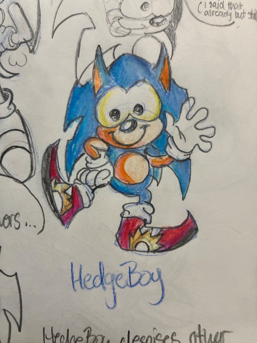 DoubtFinal's tweet photo. My creation!!! Hedgeboy, yes he’s an EXE entity https://t.co/6LDKwfACyi
