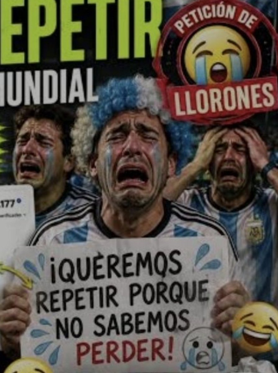 CanariaTierra's tweet photo. @gossipwitchgh Los argentinos 9 días después 🤣🤣🤣🤣🤣🤣🤣🤣 https://t.co/YDpHdKhlYm