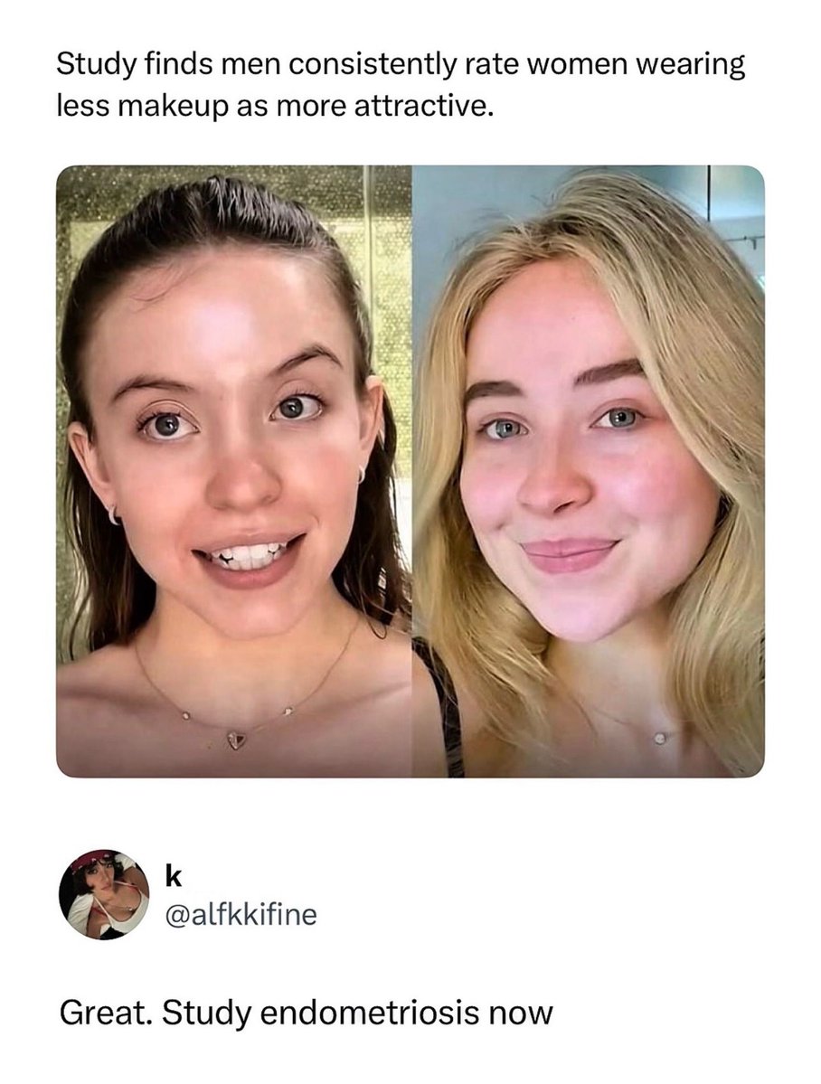 projectendo's tweet photo. Women: "We're in pain." Everybody else: "Okay, but are you pretty?"

Repost from @childhoodpost https://t.co/ksVpzBjOrD