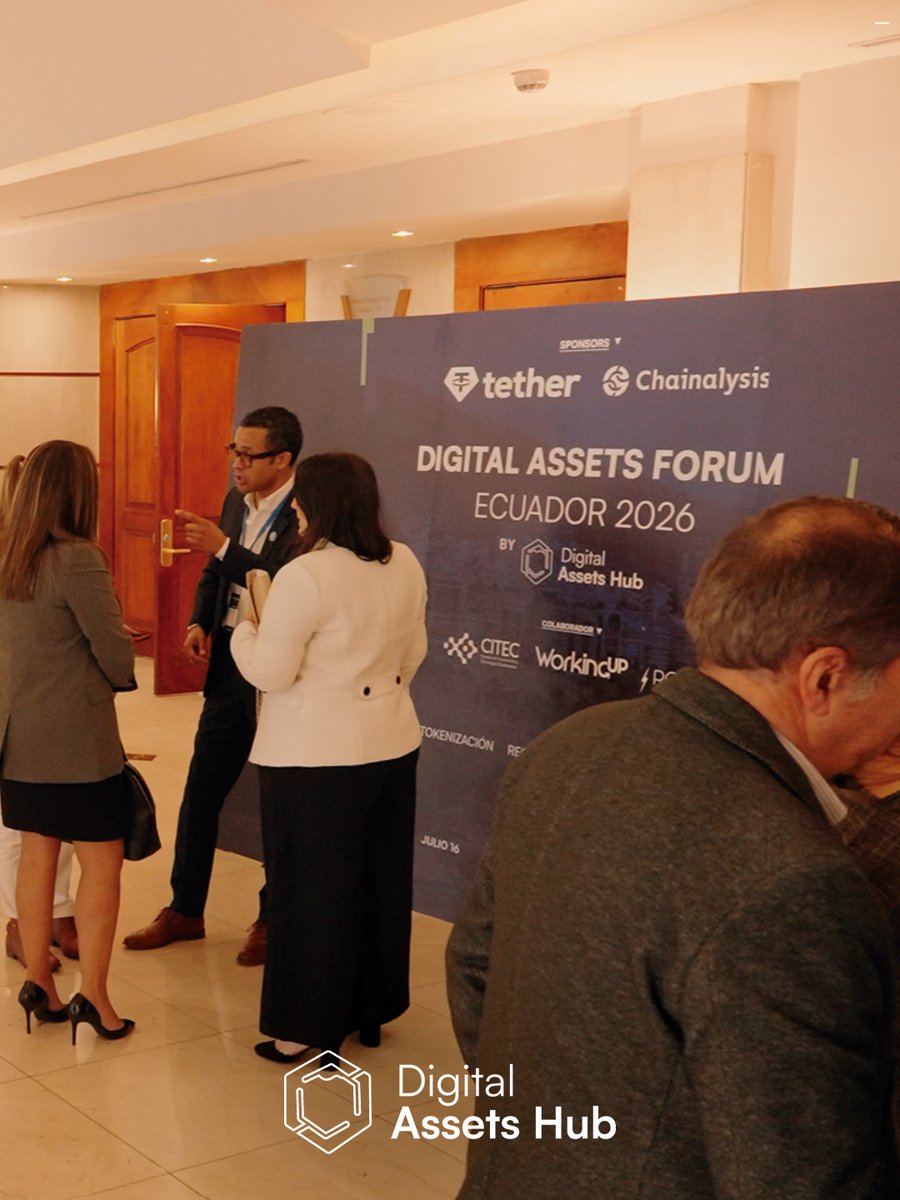 DigitalAssetsLa's tweet photo. 🇪🇨 Ecuador marcó una nueva parada en el recorrido del Digital Assets Forum.

Gracias a todos los que hicieron parte de esta edición. 🚀

📸 Revivamos algunos de los momentos más importantes.

#DigitalAssetsForum #DigitalAssetsHub #Blockchain #Fintech https://t.co/vuBQJc2aCp