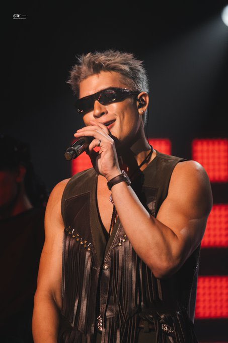 ItsJossWayar's tweet photo. ⠀         

          They warned you about the heat, but you still couldn't look away, could you? Stage was practically melting tonight. Brought every single drop of charm, confidence, and raw passion to that performance. Consider this your reminder of who owns the stage.

 ⠀ https://t.co/HwNZ3mlc4I