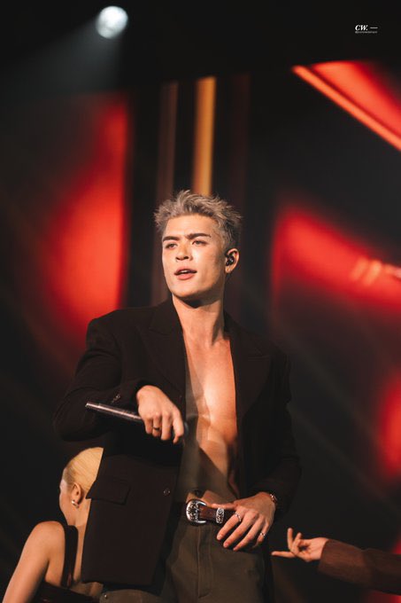 ItsJossWayar's tweet photo. ⠀         

          They warned you about the heat, but you still couldn't look away, could you? Stage was practically melting tonight. Brought every single drop of charm, confidence, and raw passion to that performance. Consider this your reminder of who owns the stage.

 ⠀ https://t.co/HwNZ3mlc4I