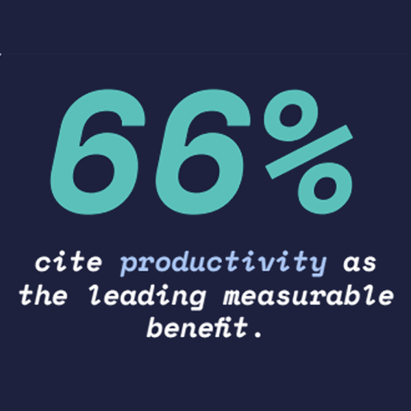 Lucidworks's tweet photo. Our latest benchmark found that 66% of organizations seeing measurable AI value cite productivity as the biggest benefit. Is your AI strategy producing measurable business outcomes or just more AI initiatives?

Download the 2026 AI Benchmark Report: https://t.co/hnIhvH9OQq https://t.co/kotklwZMo3