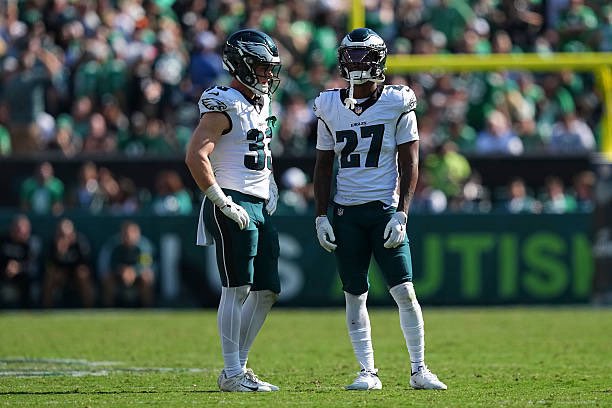 AdamSchefter's tweet photo. The Eagles, after paying both DTs Jalen Carter and Jordan Davis this offseason, will have a similar situation next year when CBs Quinyon Mitchell and Cooper DeJean both become eligible for contract extensions. https://t.co/D3FQ3VgCVO
