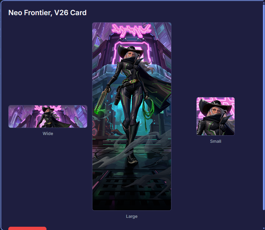 Marpkat_'s tweet photo. Novos cards: Neo oeste cards e Land of Heaven Card

#VALORANT https://t.co/hmOiCMPG15