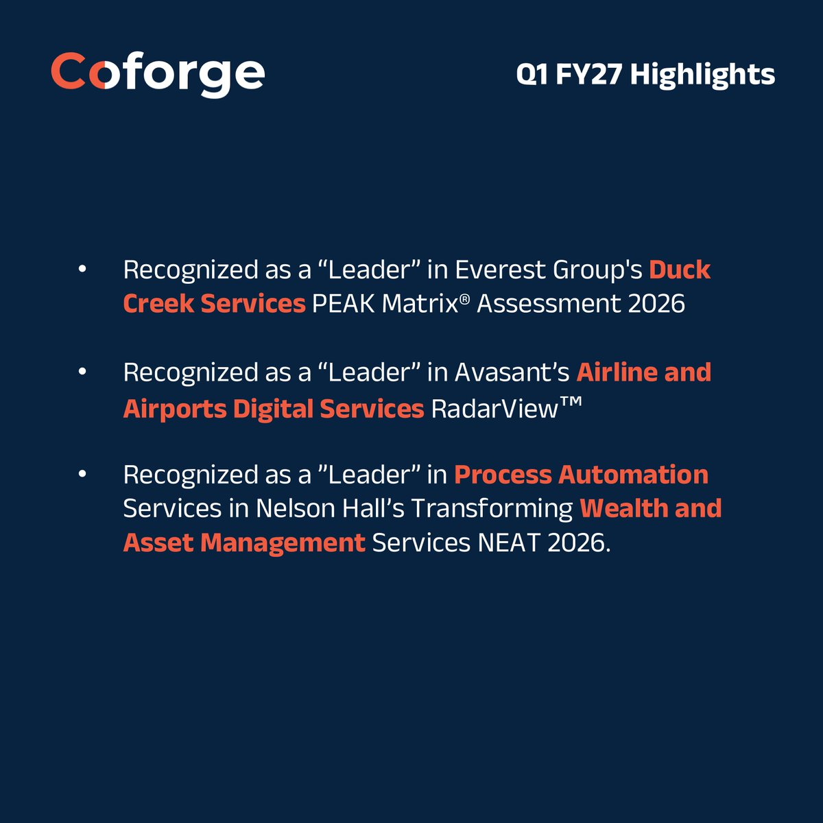 Coforge_Tech's tweet photo. https://t.co/2OGqJ4H0mR